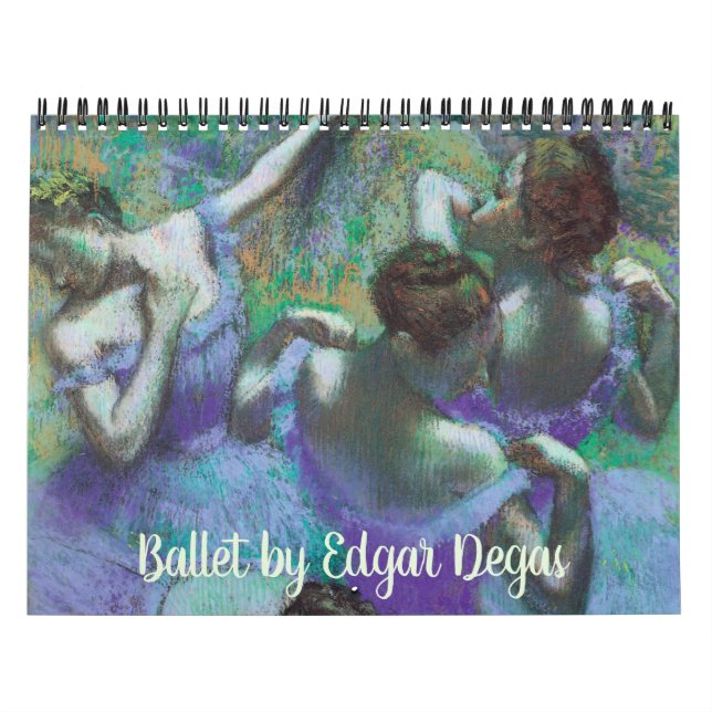 Vintager Impressionismus Ballet Art von Edgar Dega Kalender (Titelbild)