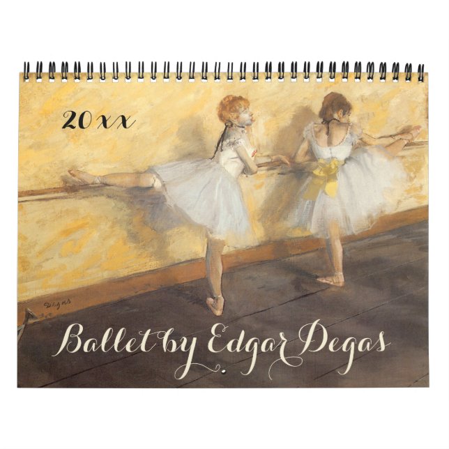 Vintager Impressionismus Ballet Art von Edgar Dega Kalender (Titelbild)