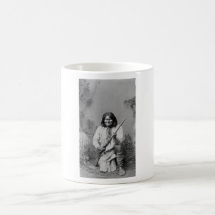 Vintager Indianer Geronimo Kaffeetasse