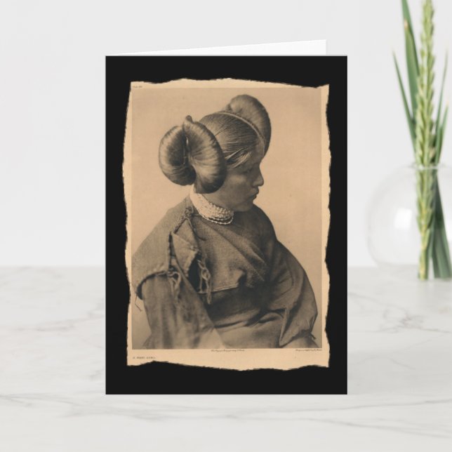 Vintager Indianer Hopi Karte (Vorderseite)