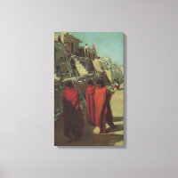 Vintager Indianer Hopi Pueblo von Louis Akin