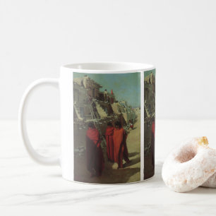 Vintager Indianer Hopi Pueblo von Louis Akin Tasse