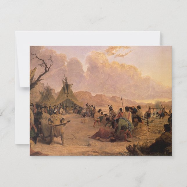 Vintager Indianer, Medizin-Tanz von Eastman (Vorderseite)