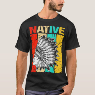 Vintager Indianer T-Shirt