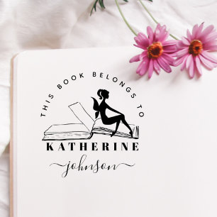 Vintager Individuelle Name der Buchmühle aus der B Gummistempel