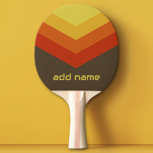 Vintager Individuelle Name für Farbblockfarben von Tischtennis Schläger