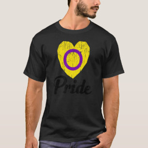 Vintager Intersexueller Gay Pride Rainbow Word 3 T-Shirt