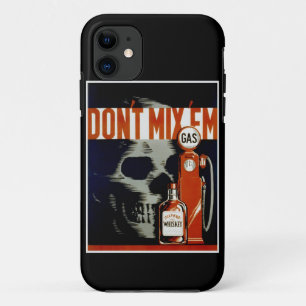 Vintager iPhone-Fall "Don’t Mix "Em" Case-Mate iPhone Hülle