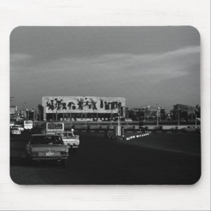 Vintager Irak Baghdad-Tahrir-Platz Mousepad
