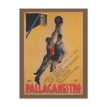 Vintager italienischer Basketball