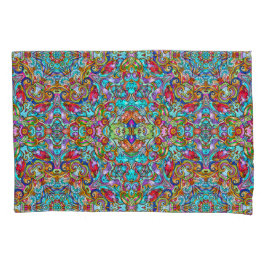 VINTAGER ITALIENISCHER ORNAMENALER PILLOWCASE KISSENBEZUG