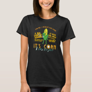 Vintager itu2019er-Mais mit dem Juice-Zitat Itu20 T-Shirt