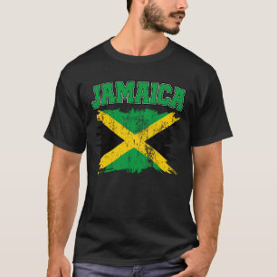 Vintager Jamaika-Stolz T-Shirt
