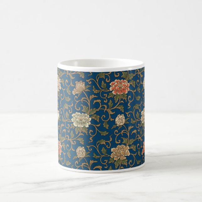 Vintager Japanischer Chrysanthemum Kaffeetasse (Mittel)