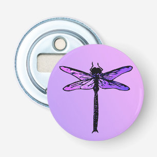 Vintager japanischer Drachenfliege, Amethyst lila Flaschenöffner