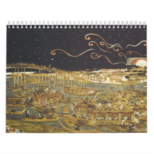 Vintager Japanischer Kalender