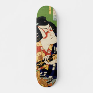 Vintager japanischer Krieger Skateboard
