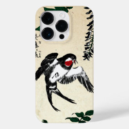 Vintager japanischer Vogel und Wisteria Case-Mate iPhone 14 Pro Hülle