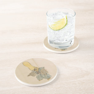 Vintager japanischer Yokai-Schwertfisch (Wedding S Getränkeuntersetzer