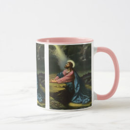 Vintager Jesus Christus Gebet, Garten von Gethsema Tasse