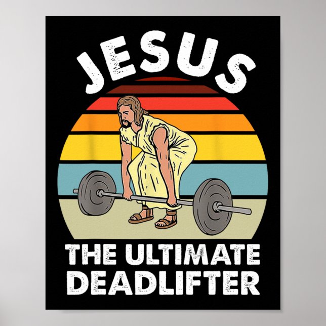 Vintager Jesus, der ultimative Todesflieger, der s Poster (Vorne)