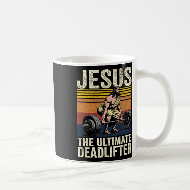Vintager Jesus der ultimative Todesritter, der lus Kaffeetasse (Rechts)