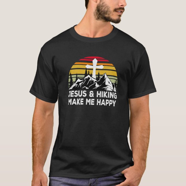 Vintager Jesus T-Shirt (Vorderseite)