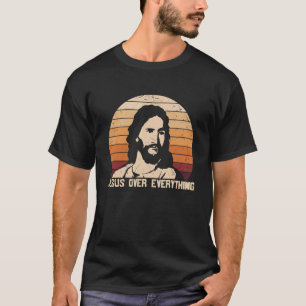 Vintager Jesus über alles, was mein Gott, Herr, re T-Shirt