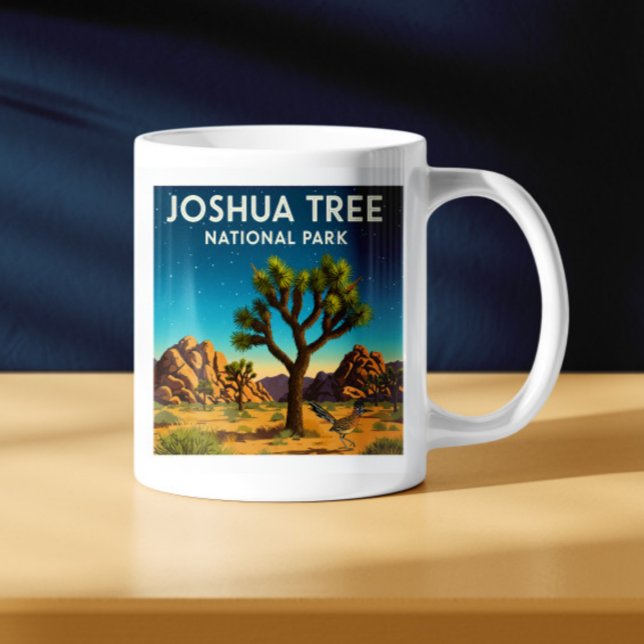 Vintager Joshua-Tree-Nationalpark Kaffeetasse (Von Creator hochgeladen)