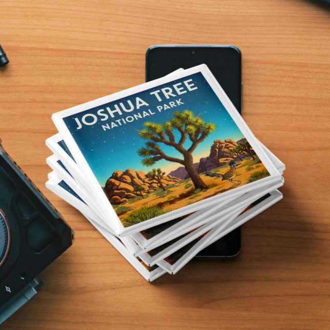 Vintager Joshua-Tree-Nationalpark Magnet (Von Creator hochgeladen)