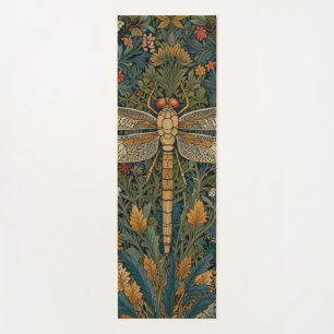 Vintager Jugendstil-Drachenfliege Yogamatte