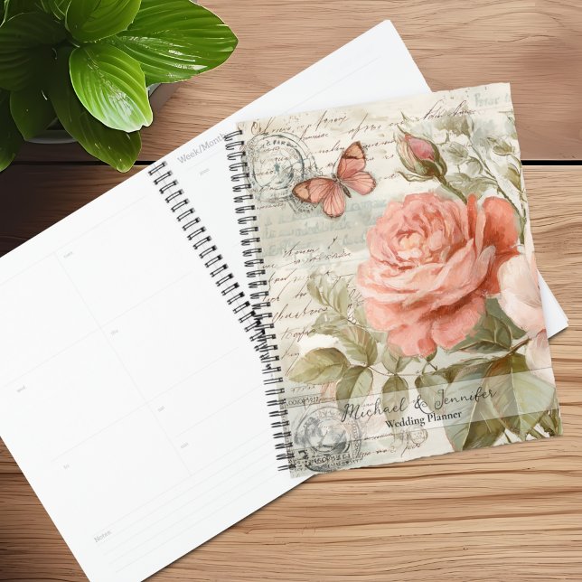 Vintager Junk Journal Wedding Planner Planer (Von Creator hochgeladen)