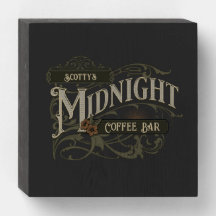 Vintager Kaffee-Bar