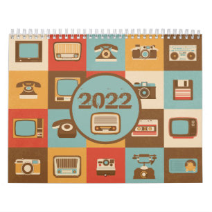 Vintager Kalender