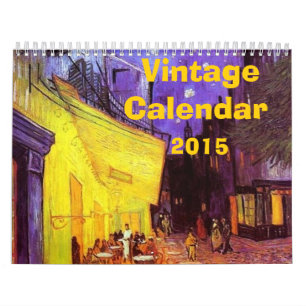 Vintager Kalender 2015