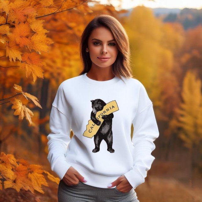 Vintager kalifornischer Bärenhaufen Sweatshirt (Von Creator hochgeladen)