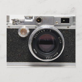 VINTAGER KAMERA 4 POSTKARTE