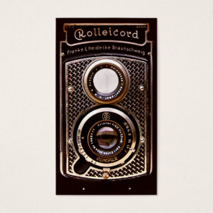 Vintager Kamera rolleicord Kunst-Deko
