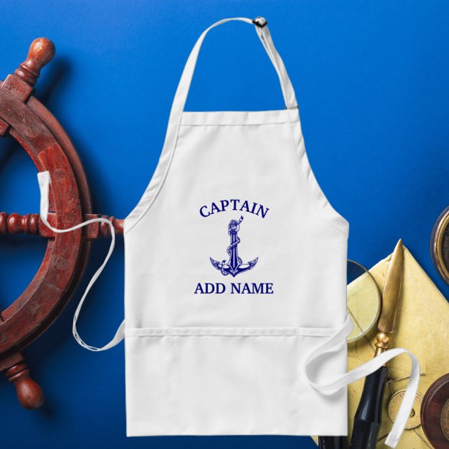 Vintager Kapitän des Ankerstaates Schürze (Von Creator hochgeladen)
