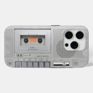 Vintager Kassettenrekorder Case-Mate iPhone Hülle