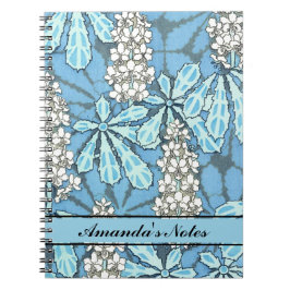 Vintager Kastanienbaum Notizblock