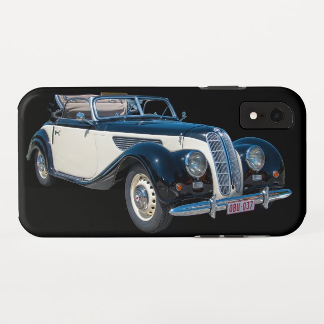 Vintager Kfz-Transport Case-Mate iPhone Hülle (Rückseite (Horizontal))