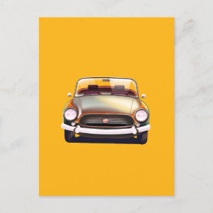 Vintager Klassiker Ankündigungspostkarte