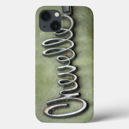 Vintager klassischer Chevelle Chrom-Schriftart Case-Mate iPhone Hülle