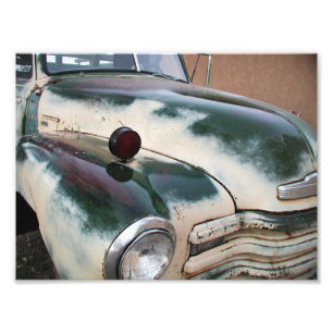 Vintager klassischer LKW Fotodruck