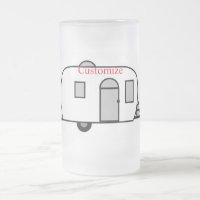 Vintager klassischer Wohnwagen