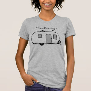 Vintager klassischer Wohnwagen T-Shirt