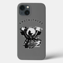 Vintager Knucklehead-Motorrad-Motor Case-Mate iPhone Hülle