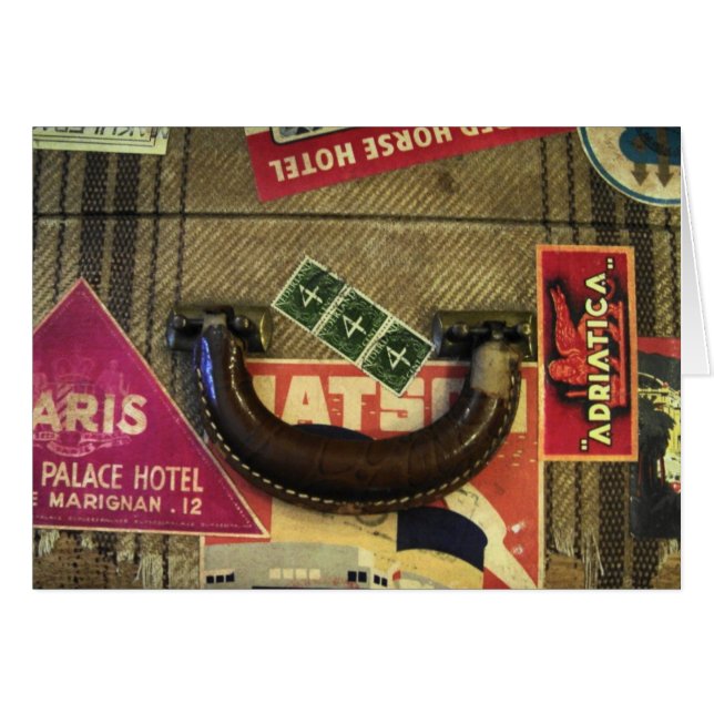 Vintager Koffer (Vorderseite (Horizontal))