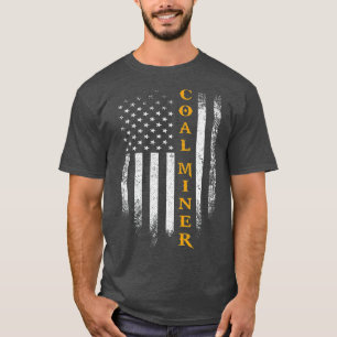 Vintager Kohlebergbau in Bedrängnis geratene ameri T-Shirt